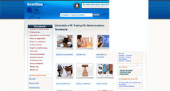 Desktop Screenshot of pf-epuletgepeszbolt.hu